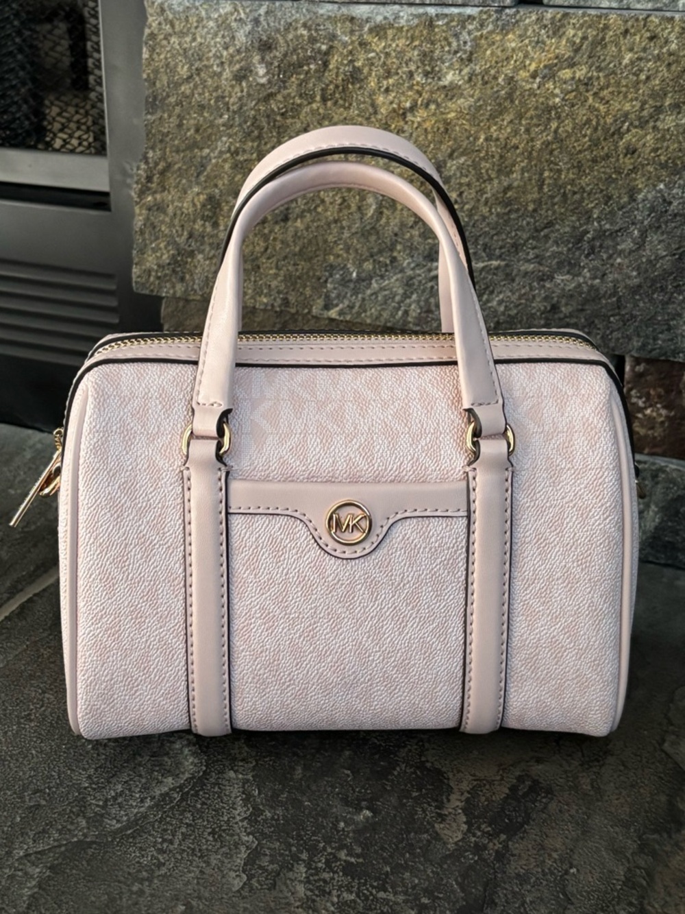 Michael Kors Small Logo Duffle Crossbody - Picture 11 of 13